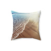 Sandy Beach Decorative Square Pillow