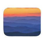 Mountain Sunset Reversible Plush Sherpa Blanket